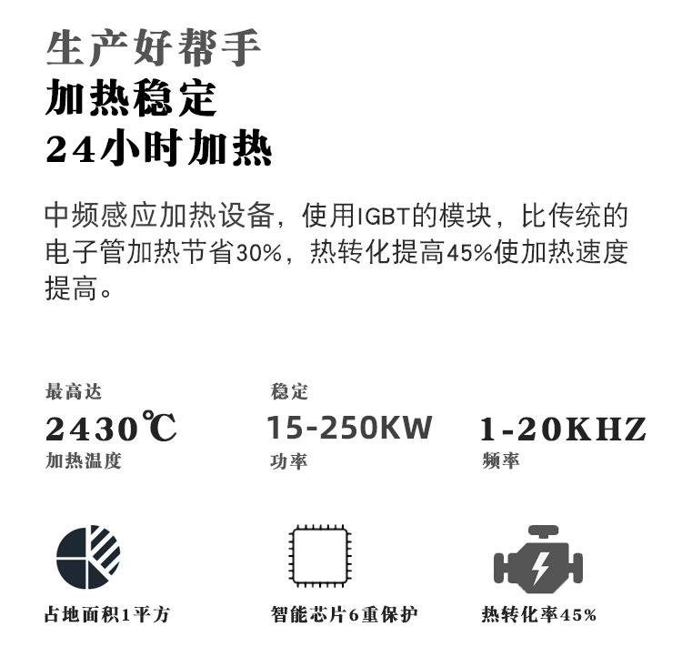 中频久久AV色欲AV久久蜜桃麻豆加热设备HTM-15AB 15KW中频电源(图5)
